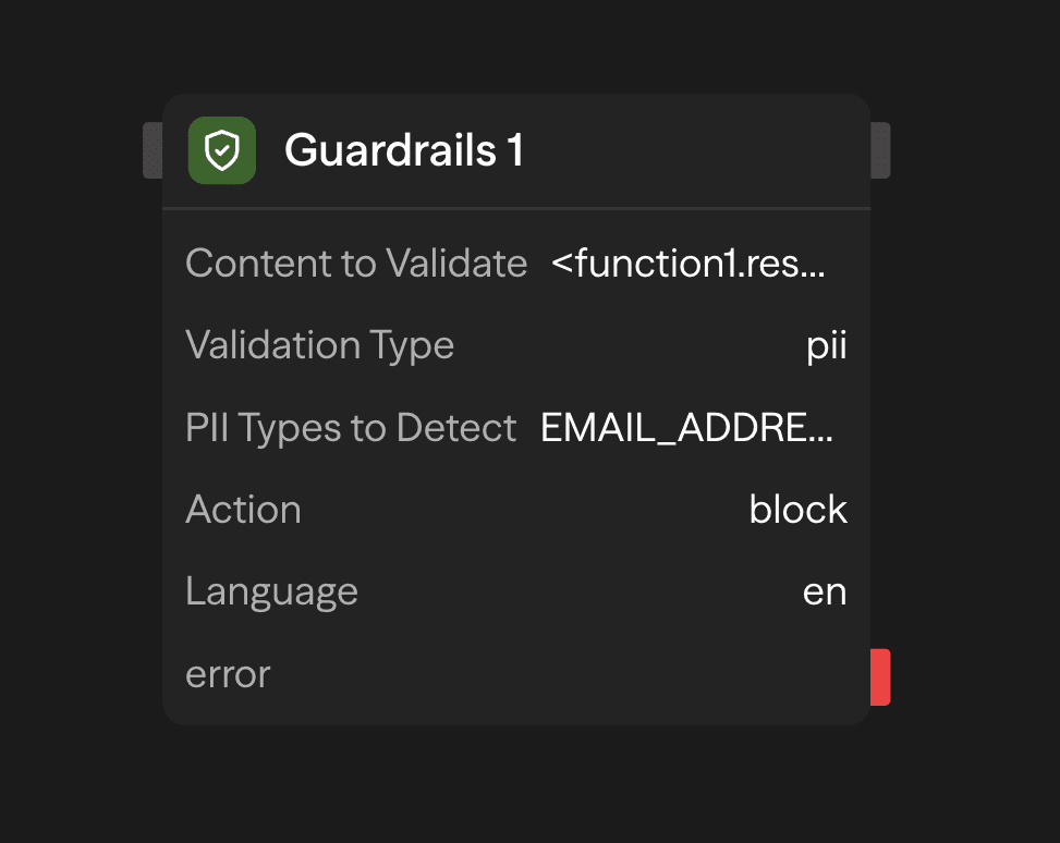 Guardrails Block